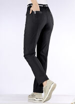 Broek met sportieve chic ZWART