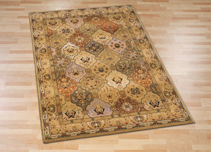 Prachtige geweven bruggen, galerijen, tapijten en bedrokken BEIGE