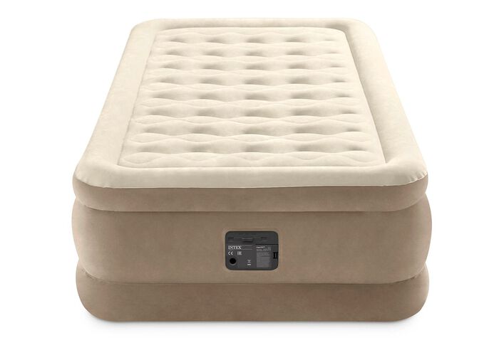 Comfortabel luchtbed met draagtas om op te bergen 