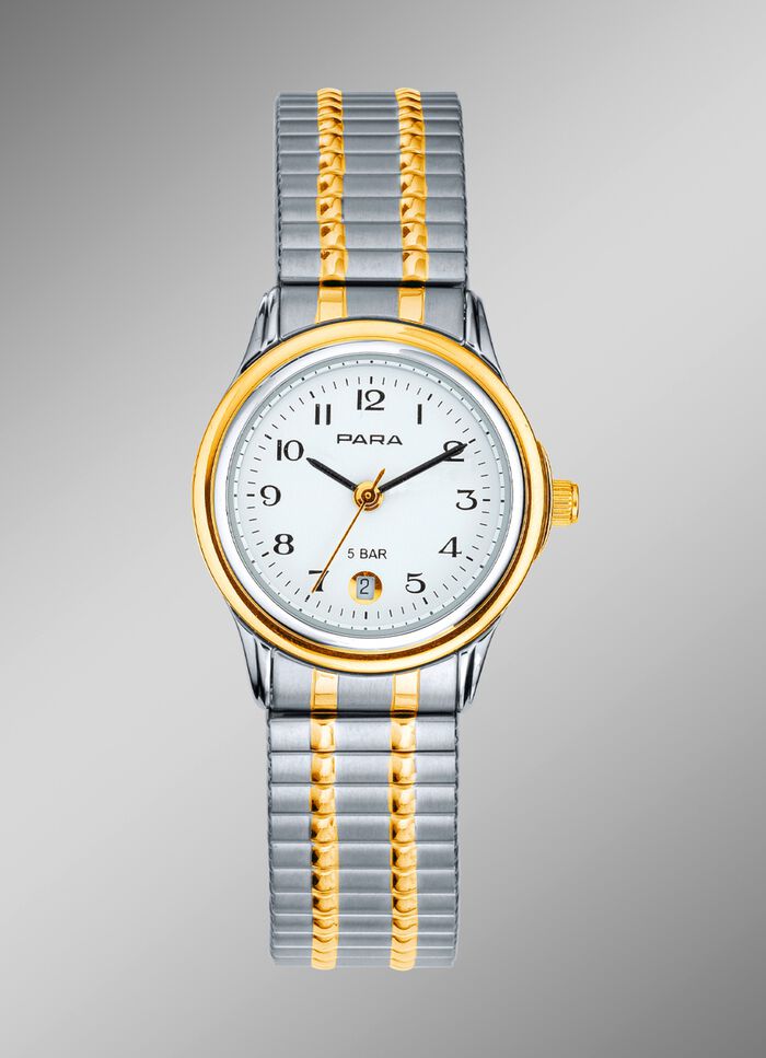 Aantrekkelijk quartz dameshorloge van Para 