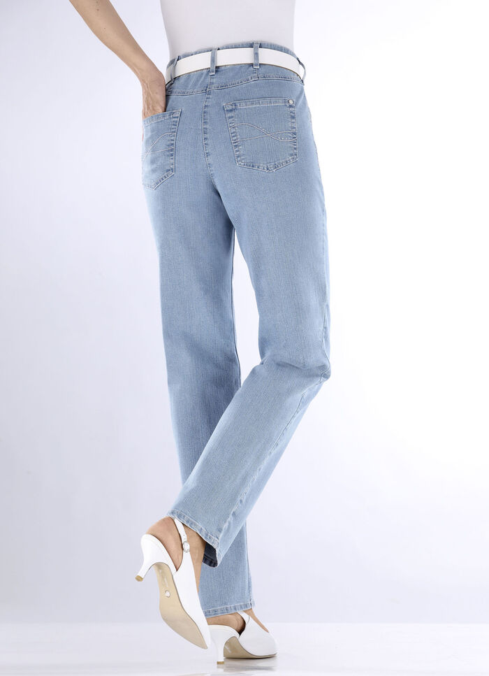 Comfortjeans CARLA LICHTBLAUW