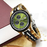 Quartz heren chronograaf