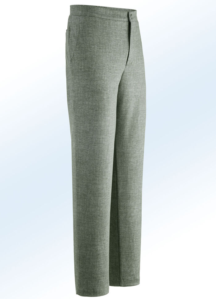Broek "Klaus Models" in 3 kleuren OLIJFGROEN