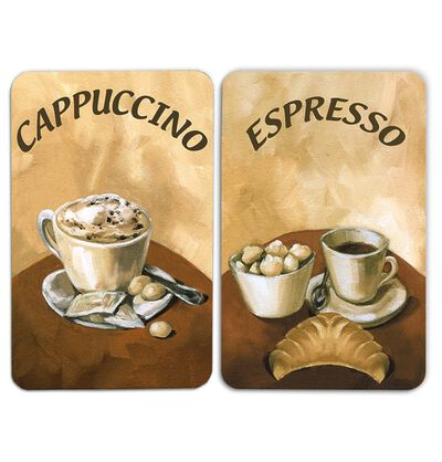 Afdekplaten voor cappuccinofornuis, set van 2 