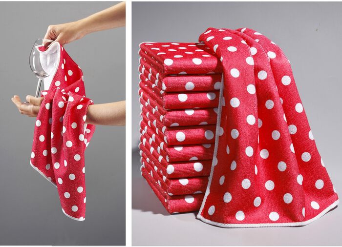 Microvezel vaatdoekenset, 10-delig 