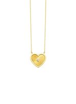 Met diamanten bezette ketting 