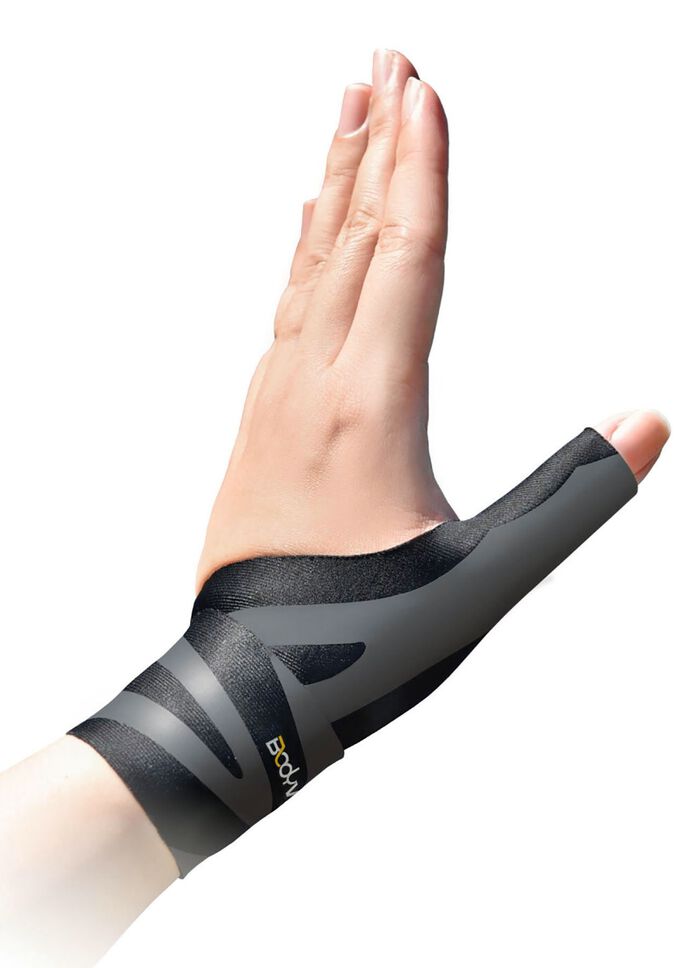 Duim- en polssteun met ge&iuml;ntegreerde tapes 