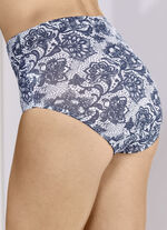 Set van vier slips met kantlook 