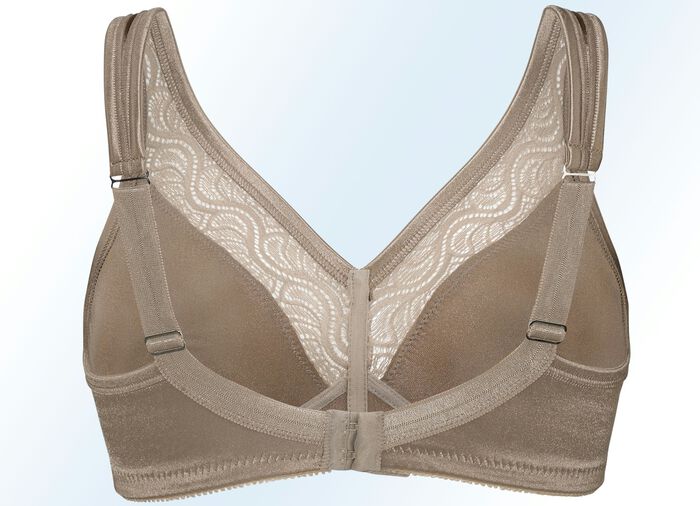 Swegmark of Sweden two-pack bh met kanten inzetstukken 1X ZAND, 1X MAUVE