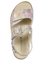 Waldl&auml;ufer, comfortabele damessandalen, breedte K, met uitneembaar voetbed ROS&Eacute;-BUNT