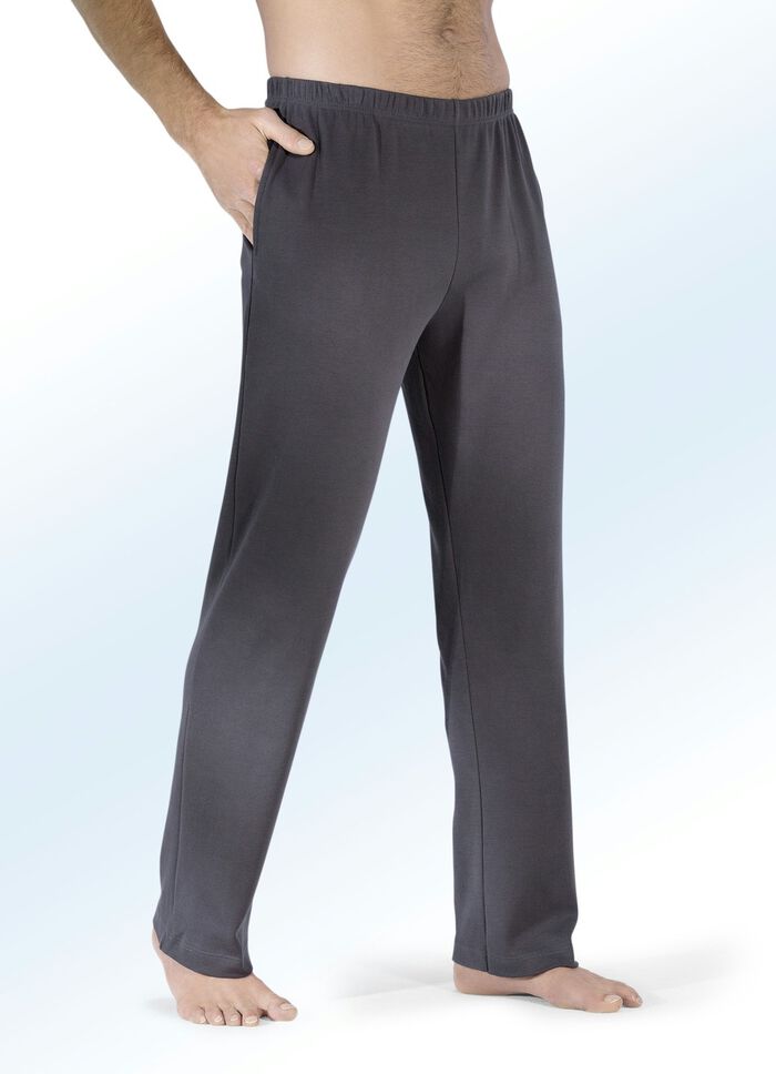 Set van twee pyjama- en vrijetijdsbroeken met zakken zijkant 