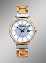 Waidzeit herenhorloge op zonne-energie 