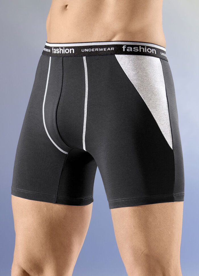 Set van vier broeken met elastische tailleband 