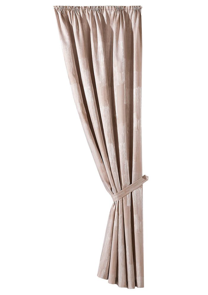 Ondoorzichtige bovengordijnenset met universele railtape 