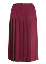 Rok met figuurflatterende plooien BORDEAUX