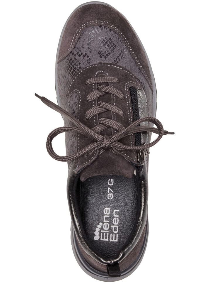 ELENA EDEN sneakers met glanzend bedrukt elastisch materiaal 