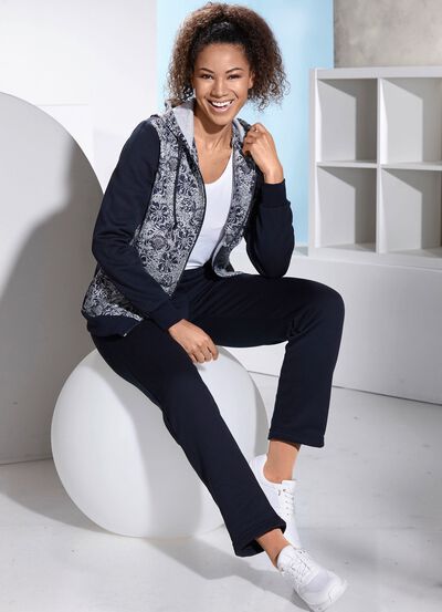 vrijetijdspak met capuchon 