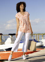 Shirt met wijd gesneden schouders 