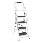 Veiligheidsladder met leuningen aan beide zijden 