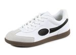 Sneakers gemaakt van synthetisch en su&egrave;de 