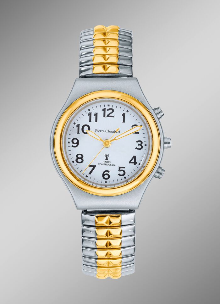 Tijdloos radiogestuurd dameshorloge van Pierre Chaubert 