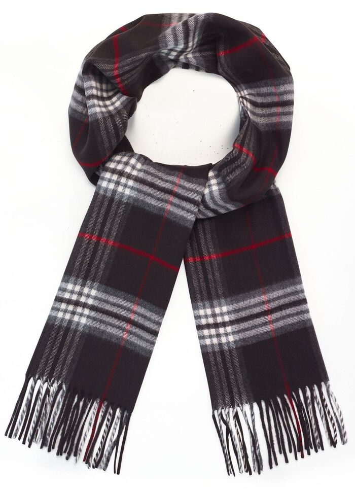 Sjaal met ruitdessin 