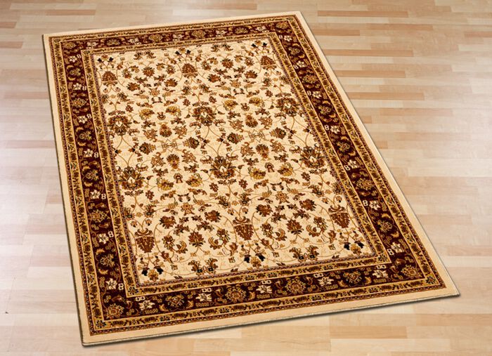 Bruggen, galerijen en tapijten met een juterug BEIGE