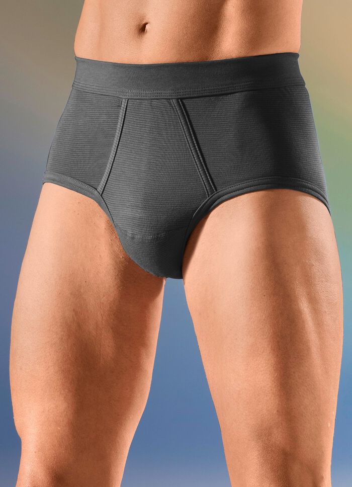 Set van vier slips met zachte tailleband 