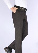 "Klaus Models" onderbuik fijne jeans in 2 kleuren ANTRACIET