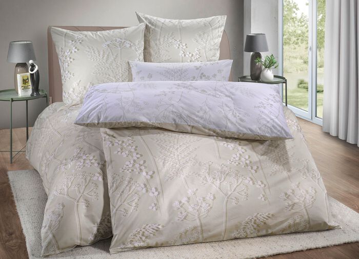 Omkeerbaar beddengoedset van 100% katoen 