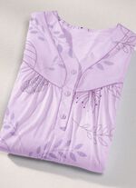 Twee-pack nachtjaponnen, 3/4-mouwen met knoopsluiting 