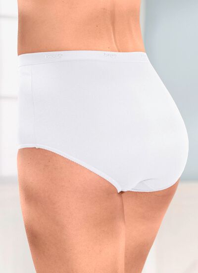 brio lingerie vijf-pack slips met elastische boorden 