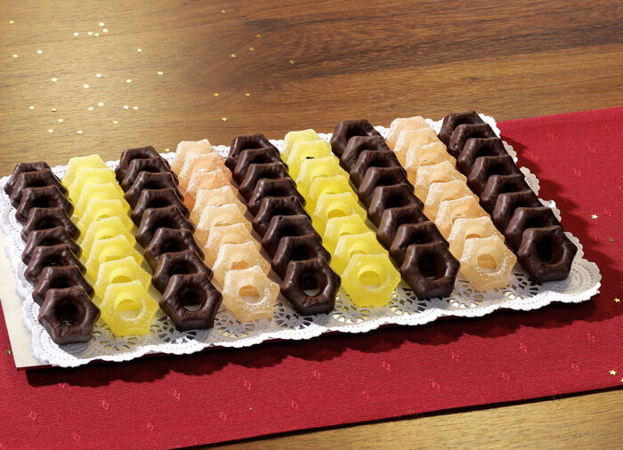 Ananas en oranje sterren 