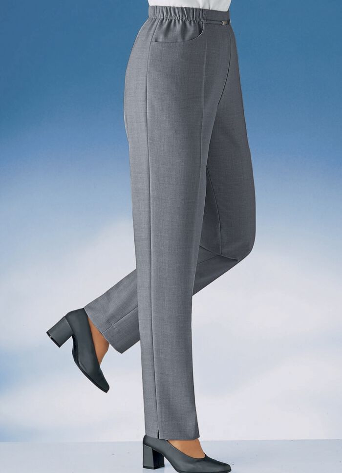 Broek in comfortabele slip-on-stijl 