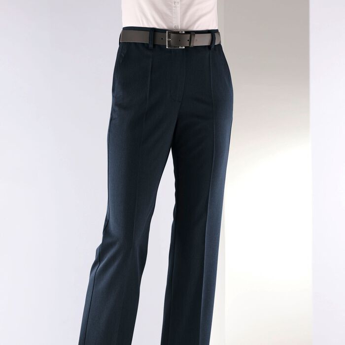 Broek met elastische tailleband aan de achterkant 