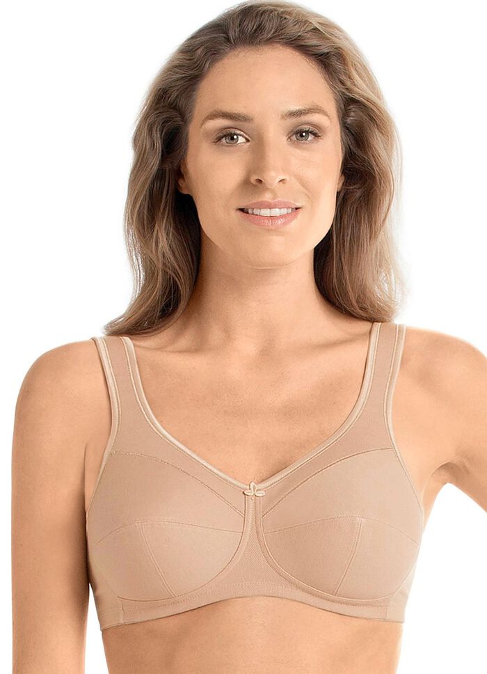 Anita ontlastende bh met katoenen piqu&eacute; 