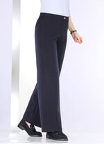 Modieuze broek met comfortabele breedte 