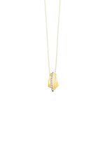 Prachtige hanger met synthetische zirkonia 