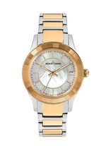 Jacques Lemans quartz dameshorloge - elegantie in tweekleurig 