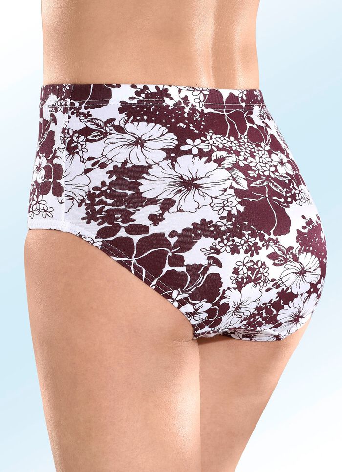 Verpakking met vijf slips met elastische band 