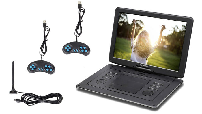 Universum DVD 400-20 draagbare dvd-speler met 300 minigames 