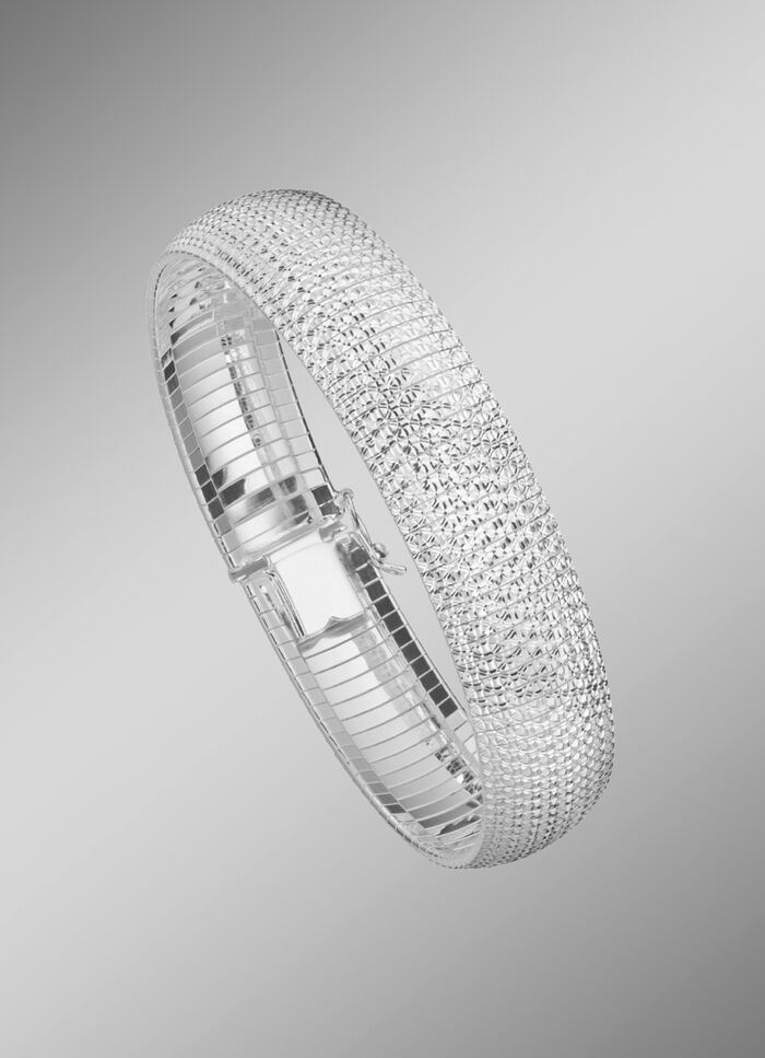 Zilveren armband met diamanten 
