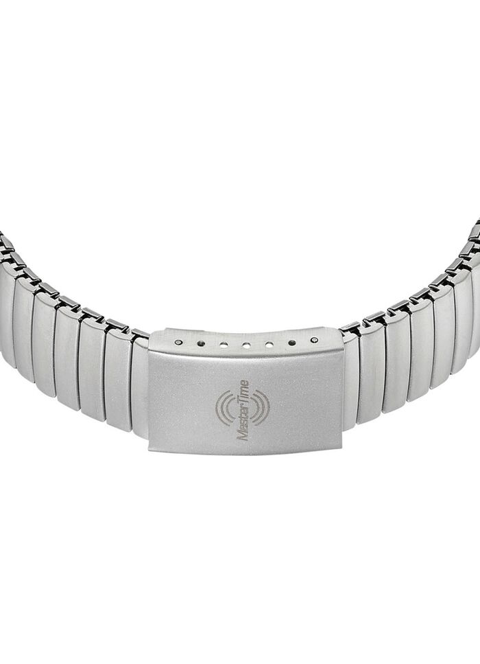 Master Time radiogestuurd dameshorloge met roestvrijstalen trekkoord 