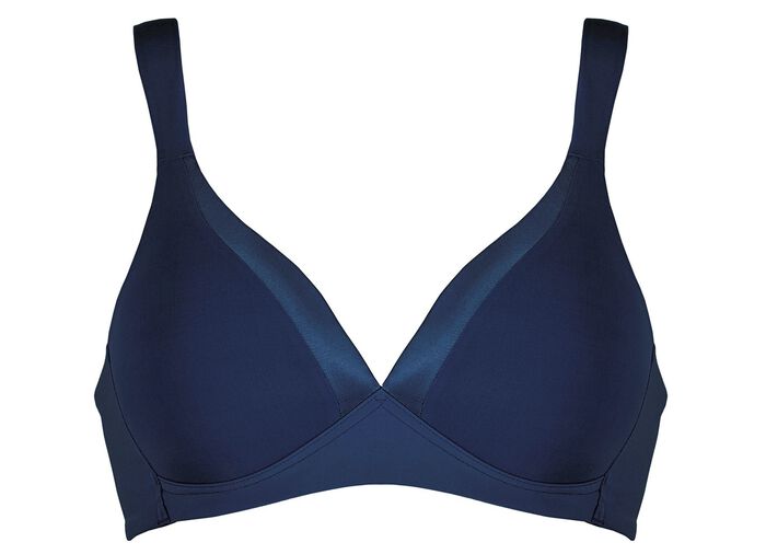 Naturana-bh met satijnen bies aan het decollet&eacute; 