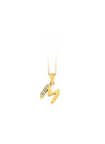 Letterhanger met diamanten 