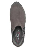 Bootie met twee ritsen GRIJS