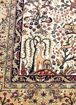 Bruggen en tapijten in prachtige Perzische ontwerpen 