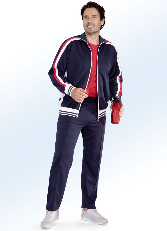 Vrijetijdspak met elastische boorden 