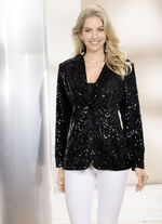Blazer met pailletten 