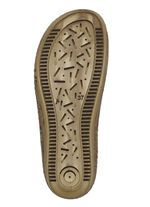 Gemini muiltjes met verstelbare klittenbandsluitingen ECRU